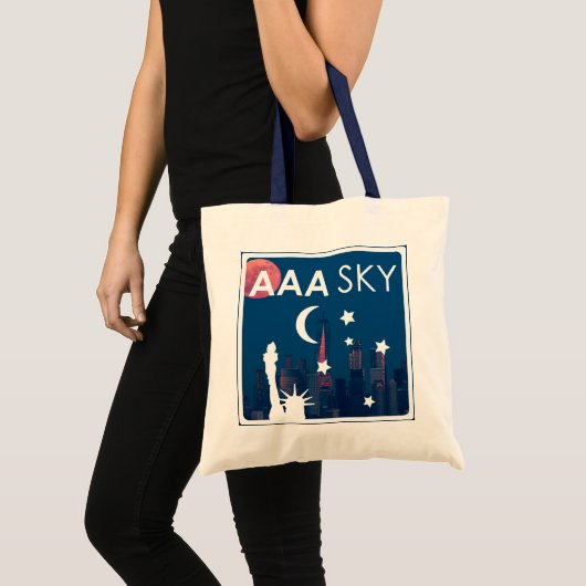 AAA SKY Canvas tas (Voorkant (product))