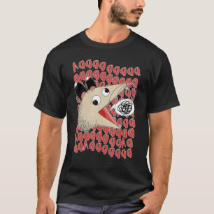 AAAA Stress Screaming Possum Eat Trash Street C T-shirt