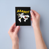 AAAH! Funny Screaming Goat Humor Meme| Flyer (Hand)