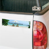 Aaah...pensioen Bumpersticker (Op Truck)