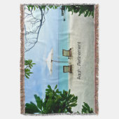 Aaah...pensioen Deken (Voorkant Verticaal)