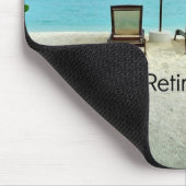 Aaah...pensioen, populair ontwerp muismat (Hoek)