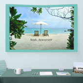 Aaah...pensioen, populair, spandoek (Beurs)