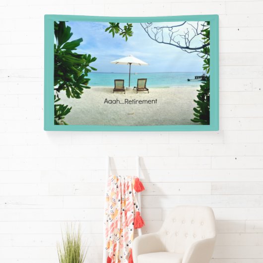 Aaah...pensioen, populair, spandoek (Insitu)