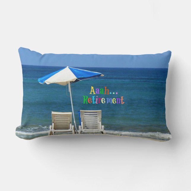 Aaah...Pensioenuitkering Kussen (Voorkant)