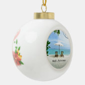 Aaah...pensionering, Keramische Bal Ornament (Links)