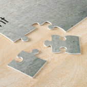 Aaah...pensionering , ontspanning op het strand legpuzzel (Zijkant)