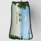 Aaah...pensionering, populair design, golfheadcover (Draai 90)