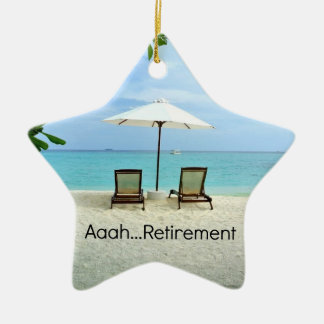 Aaah... pensionering, populair design, keramisch ornament