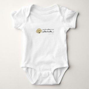 AAAOCT6G Mijn broer is een goldendoodle -Meer rass Romper