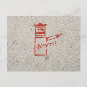 Aaarrr! Briefkaart