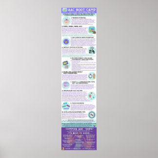 AAC Boot Camp Infographic Poster (Engels)