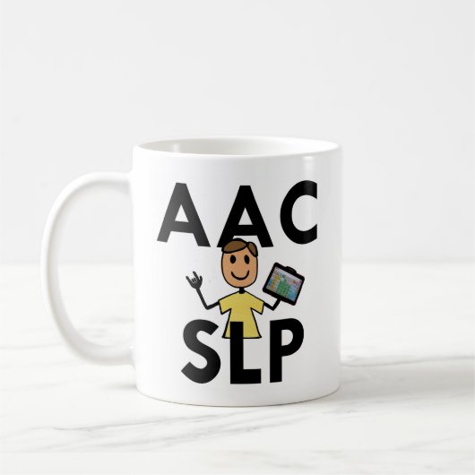 AAC SLP Mannelijke Mok (Links)