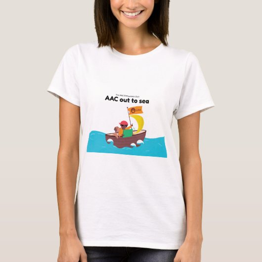 AAC uit naar zee - T-shirt (Voorkant)