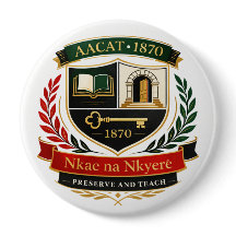 AACAT-1870 Oprichting Archieven Crest Knopje