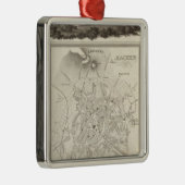 Aachen, Duitsland Metalen Ornament (Rechts)