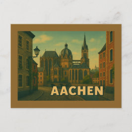 Aachen Germany City Art Briefkaart