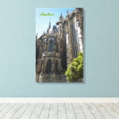 Aachen Ingepakt Canvas Afdruk (Insitu (Houten vloer))