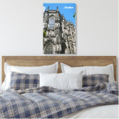 Aachen omwikkeld doek canvas afdruk (Insitu (Slaapkamer))