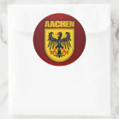 Aachen Ronde Sticker (Tas)