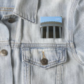 Aachen Speld Vierkante Button 5,1 Cm (In situ)