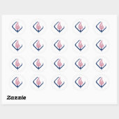 AAFCS-Stickers Ronde Sticker (Vel)