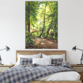 Aagaard Forest Stream Landscape Painting Canvas Afdruk (Insitu (Slaapkamer))