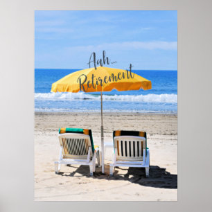 Aah...Retirement, een dag op het strand Poster