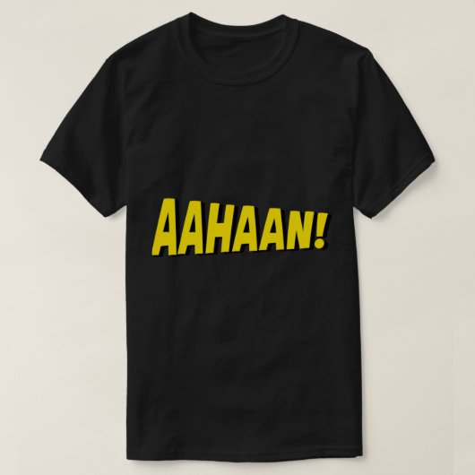 Aahaan vadivelu hilorieus shirt (Design voorkant)