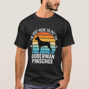 Aai de Dobermann Pinscher Retro T-shirt