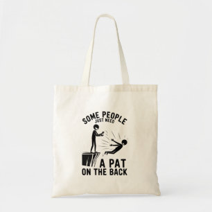 Aai Over De Schouder Grappige Volwassene Sarcasme  Tote Bag