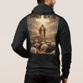 AAI Zip-Up Hoodie – Front Logo / Back Jesus Design (Achterkant)