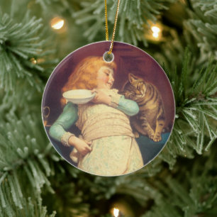 Aaien is beter dan plagen Charles Burton Barber Keramisch Ornament