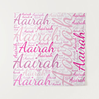Aairah, Namen Zonder Grenzen. Wandkleed