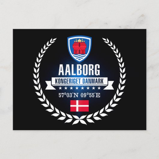 Aalborg Briefkaart (Voorkant)