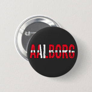 Aalborg, Denemarken Ronde Button 5,7 Cm