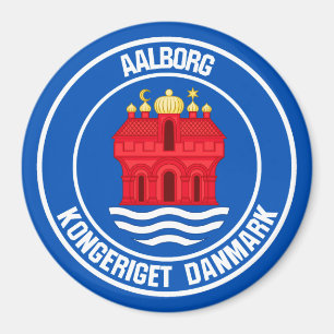 Aalborg Round Emblem Magneet
