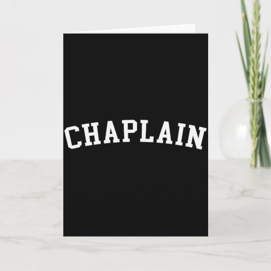 Aalmoezenier kaart (Voorkant)