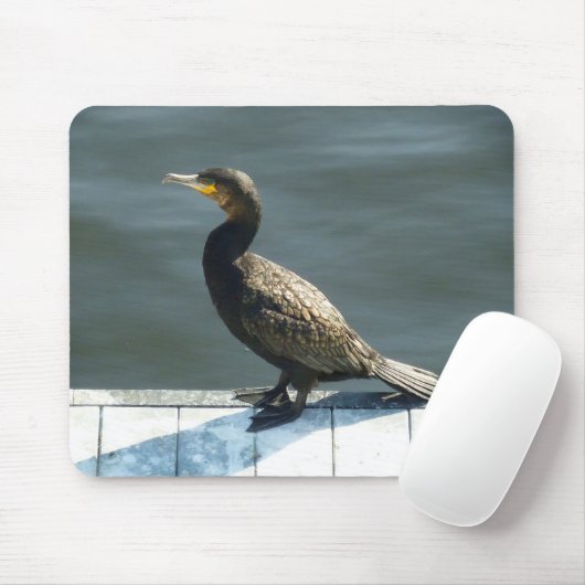 aalscholver muismat (Met muis)