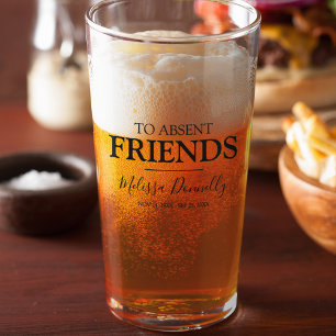 Aan afwezig Friends l Herdenking Glas