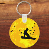 aan boord met vogels. sleutelhanger (Voorkant)