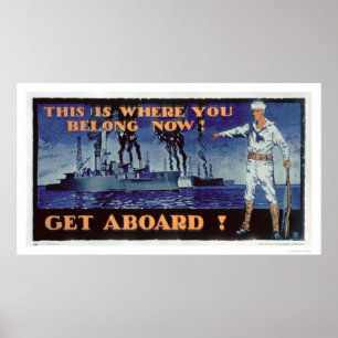 Aan boord! (US02156) Poster