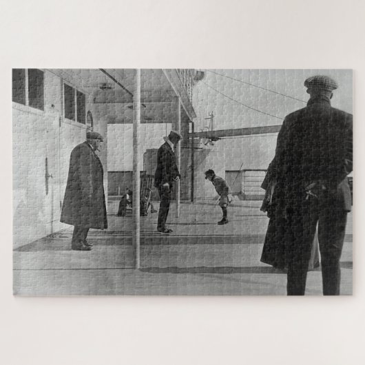 Aan boord van de Titanic Legpuzzel (Horizontaal)