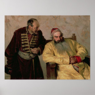 Aan de Boyar met een opzegging, 1904 Poster