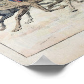 Aan de grens tussen Algerije en Marokko: een Frans Poster (Hoek)