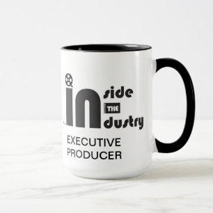 Aan de kant van de Logo in de industrie Mok