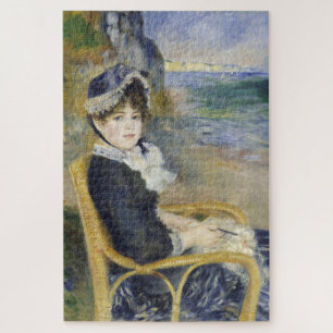 Aan de kust, olieverf portret, Renoir Legpuzzel