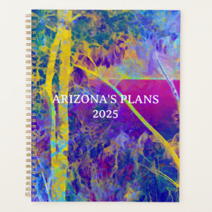 Aan de oever van het meer planner