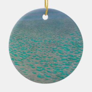 Aan de oevers van het Attersee meer door Gustav Kl Keramisch Ornament