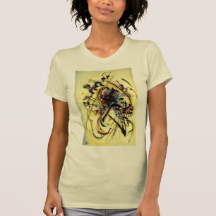 Aan de onbekende Stem door het Abstracte Kunstwerk T-shirt